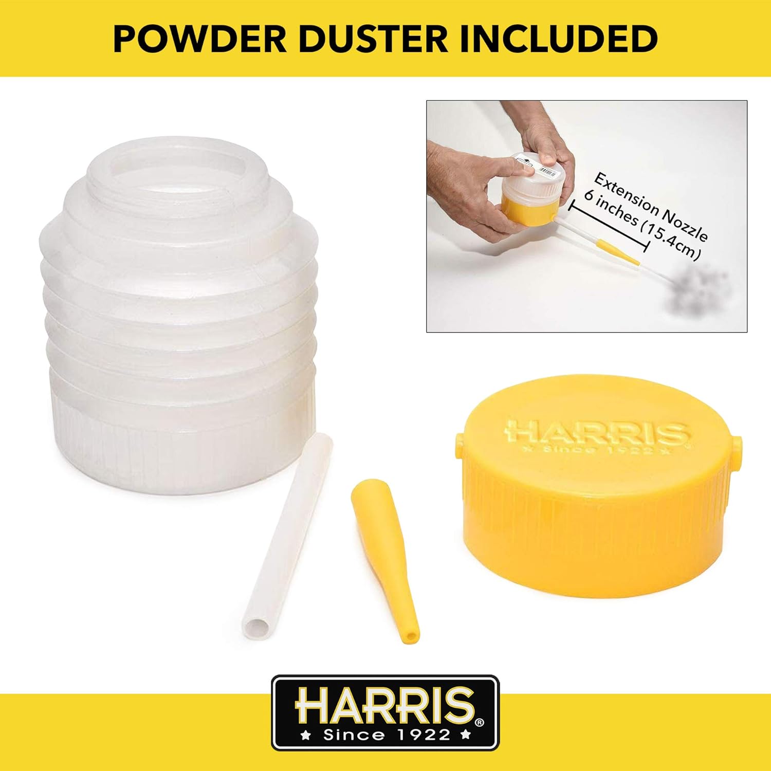 4lb Diatomaceous Earth Crawling Insect Killer with Powder Duster P3621