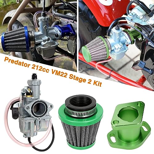 Predator 212 Carburetor VM22 Mikuni Carb For 212cc 196cc Go Kart Mini Bike O847300