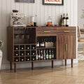 52" Rustic Wine Bar Cabinet S2156