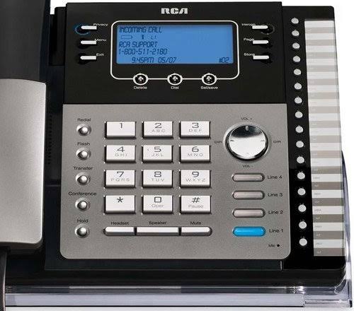 4-Line Expandable System Speakerphone with Call Waiting Caller ID Intercom Q331