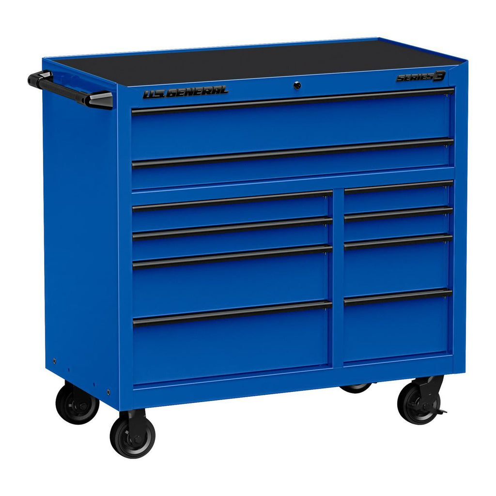 42 in. x 22 in. Blue Roll Cab V179