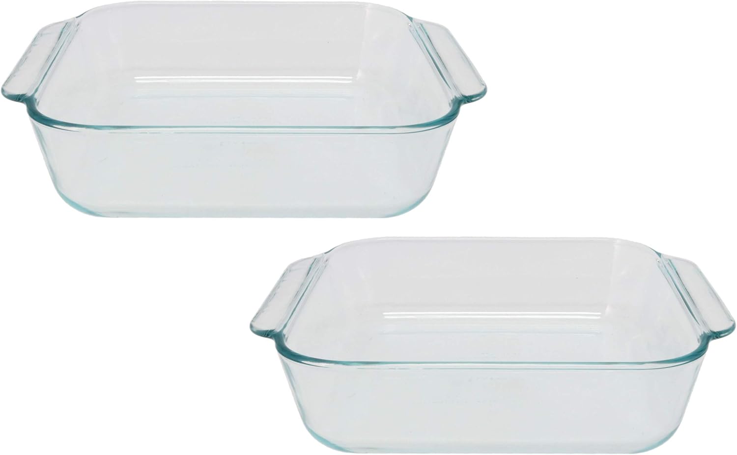 2 Pack Clear Glass Baking Dish B3364