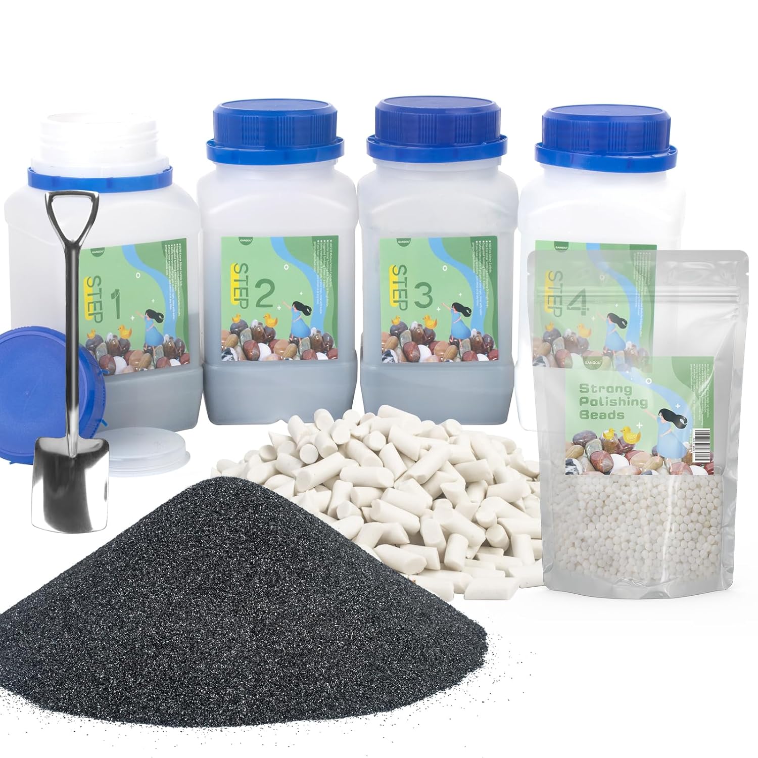 10 LBS Rock Tumbler Grit Set M9568