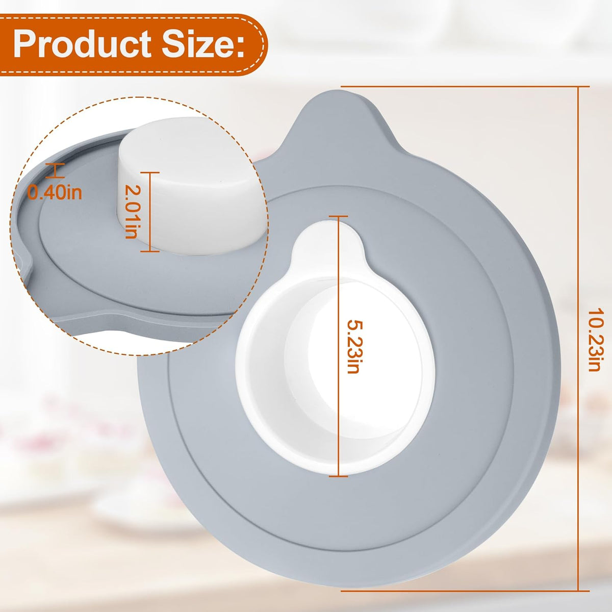 Mixer Bowl Covers for 5 Quart Tilt-Head Stand Mixers U360