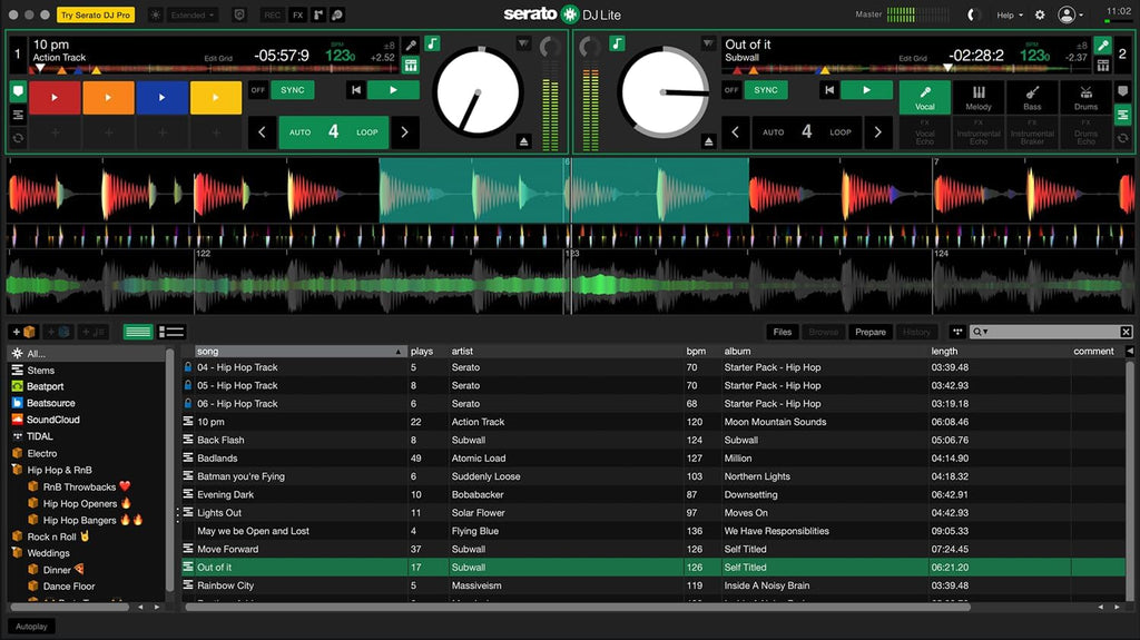 2-Channel DJ Controller with Studio Monitors R233