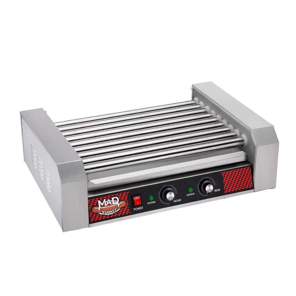 24 Hot Dog 9 Roller Stainless Steel Grilling Machine B2548