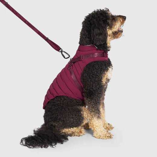 Black Harness Puffer P3175
