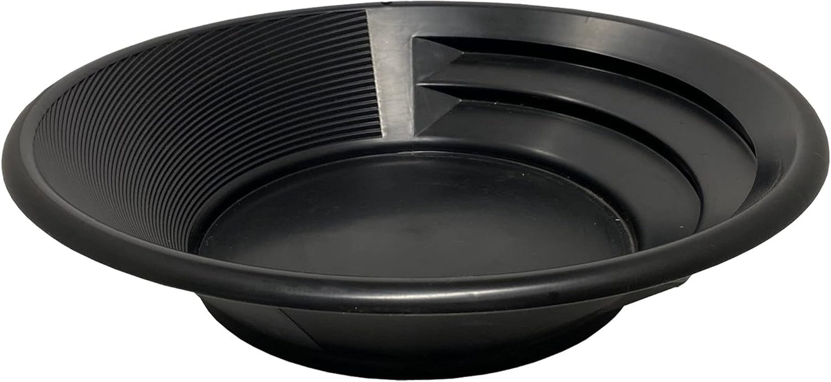 Compact Gold Panning Kit with 2 Classifier Sifting Pans (Black) K482814