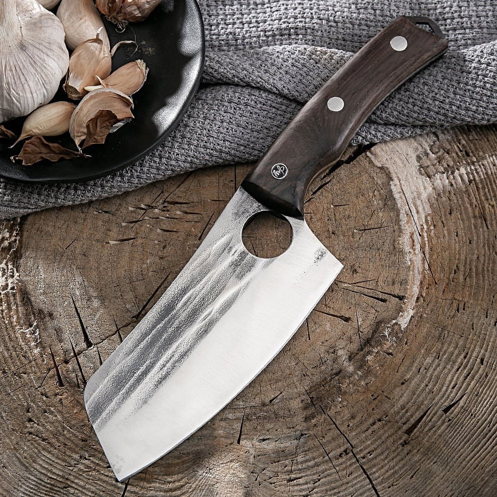 5.5 inch High Carbon Steel Meat Cleaver I1698