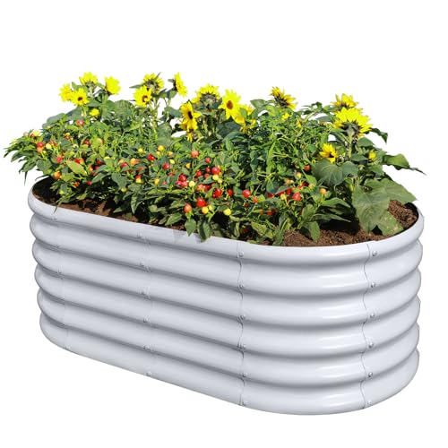 Galvanized Raised Garden Bed Kit F679492