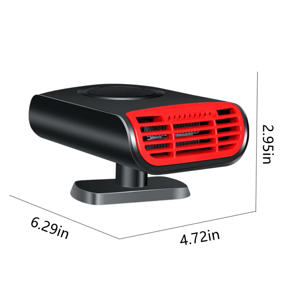 Portable 12V 150W Car Heater Defroster Fan with Cigarette Lighter Plug X993810