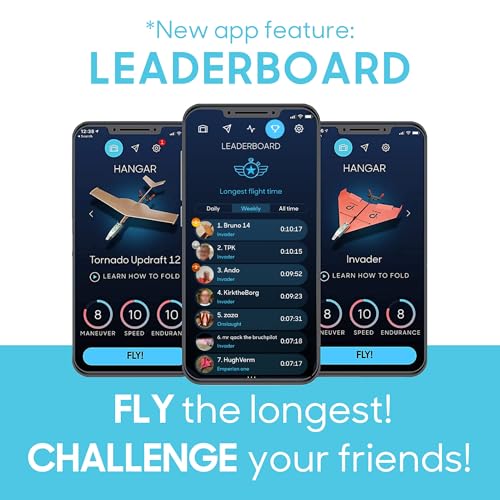 Smartphone Controlled Paper Airplane Kit F817