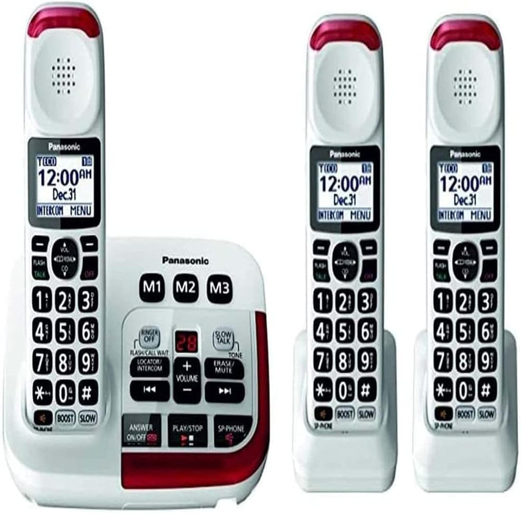 Amplified Cordless Phone with Digital Answering Machine Q612015