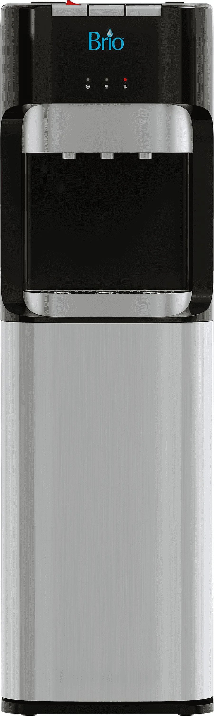 Bottom Load Water Cooler Dispenser with Hot, Cold and Room Temperature Water, Height 41.4" J862