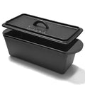 Rectangular Cast Iron Bread Loaf Pan with Lid C67420