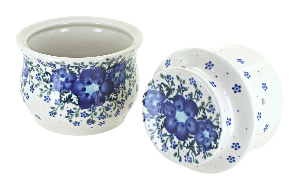 Blue French Butter Dish R411