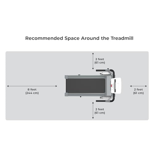 Smart Foldable Treadmill with LCD Monitor J382