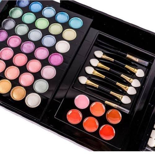 All-in-One Makeup Kit Cosmetics Set Eye Shadows Blush Lips Bag L53557