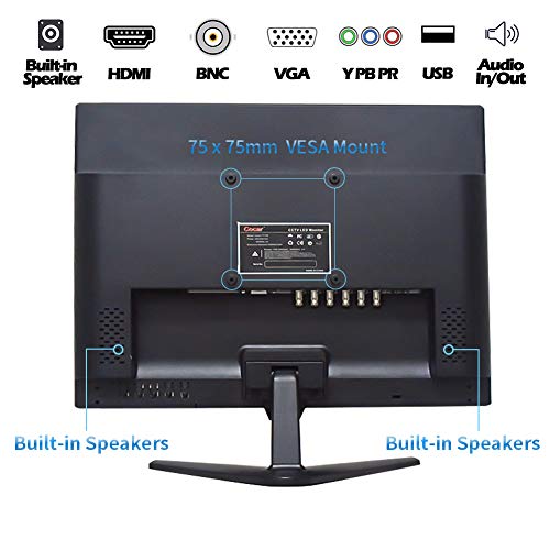19.5" 1600x900 BNC CCTV Monitor C54810