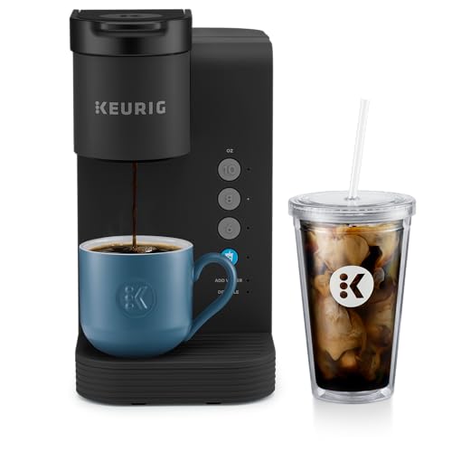 White Single-Serve K-Cup Pod Coffee Maker with 36oz Removable Reservoir O565711