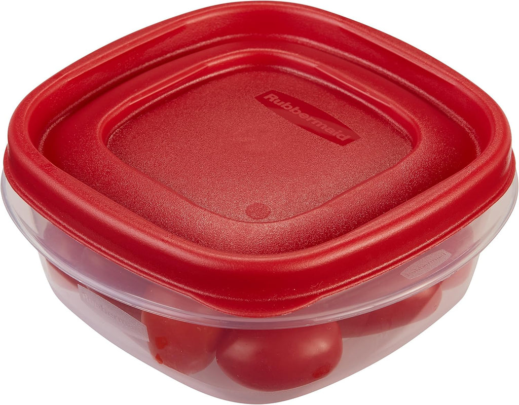1.25 Cup Racer Red 4-Piece Food Storage Containers N542119