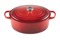 8 qt Enameled Cast Iron Oval Dutch Oven O9816