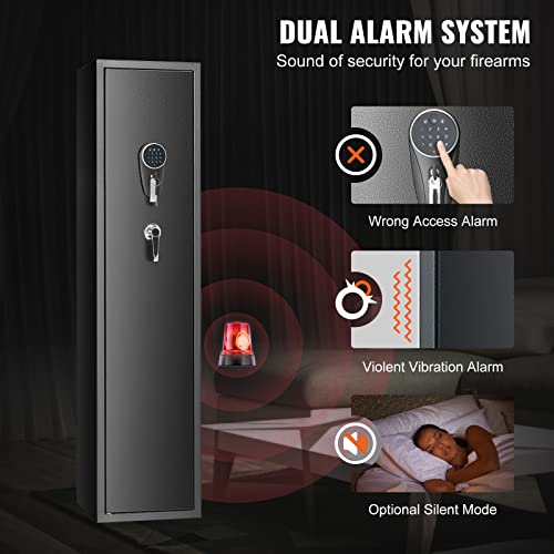 3-4 Rifles Gun Safe with Digital Keypad T1354