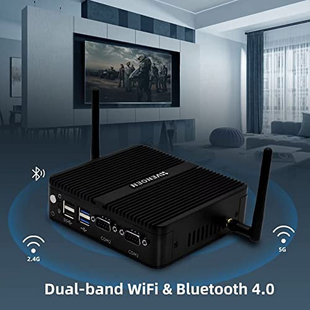 32GB DDR4 RAM 512GB SSD Fanless Mini PC G5000