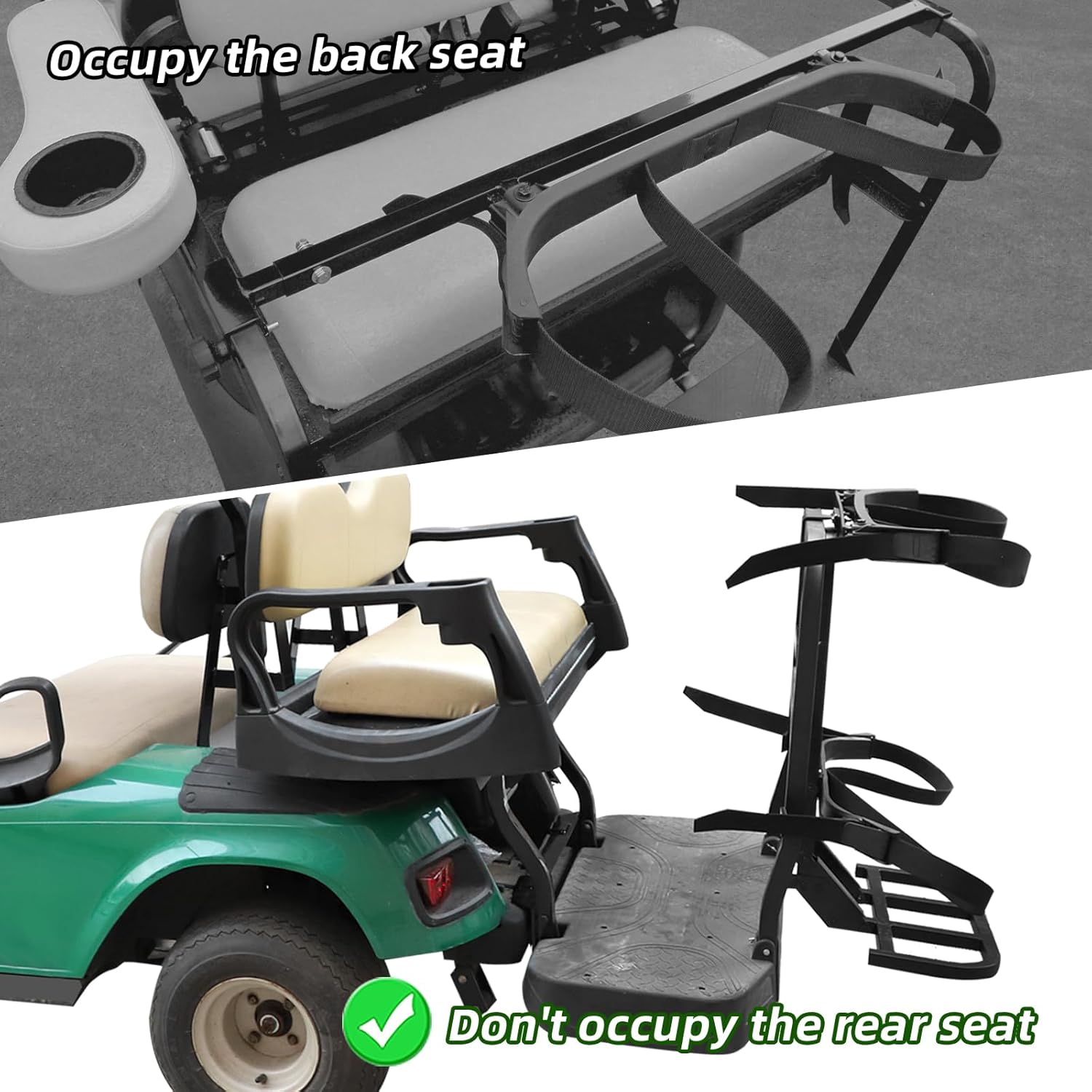 Golf Cart Rear Seat Bag Holder Z33539