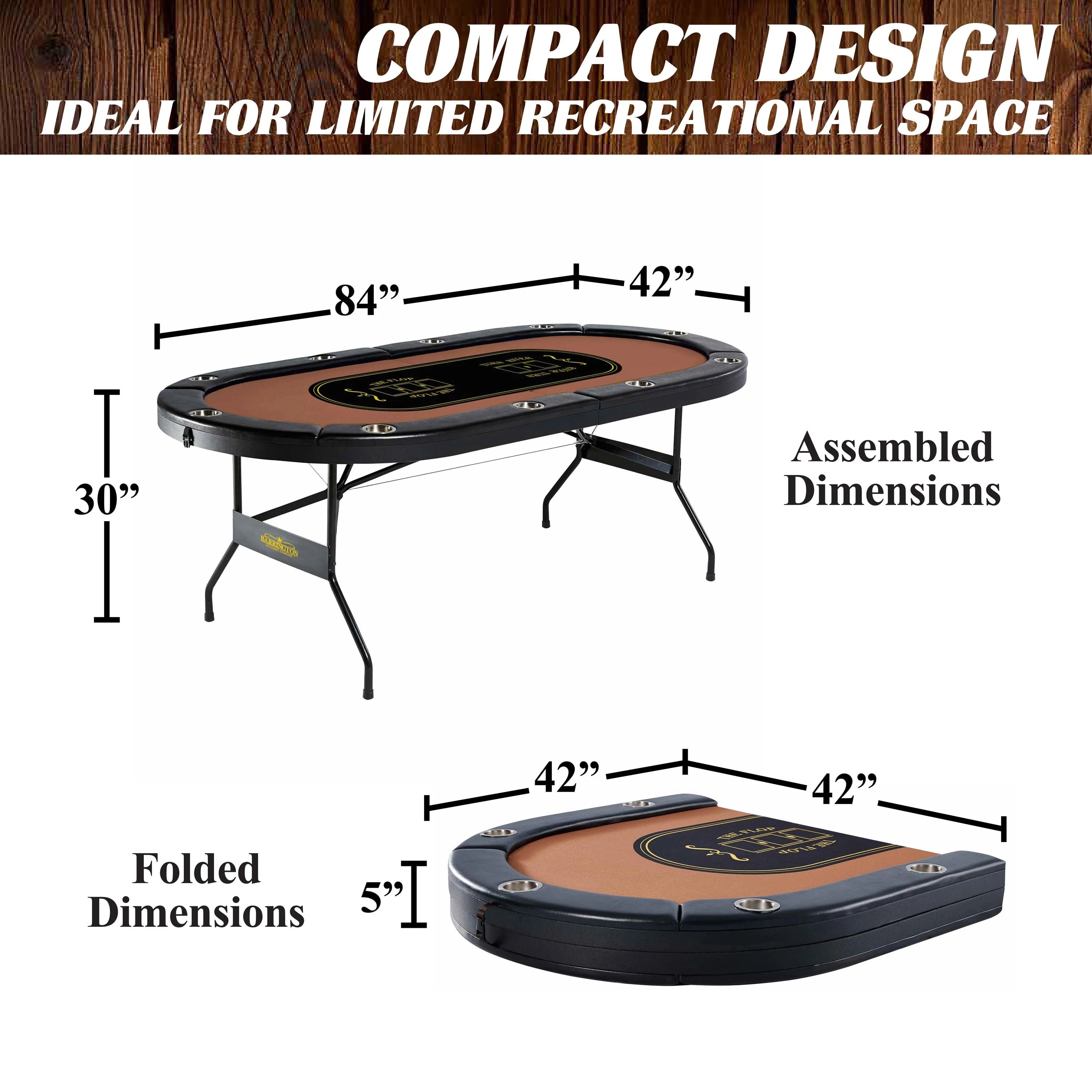 10-Player Poker Table F64355