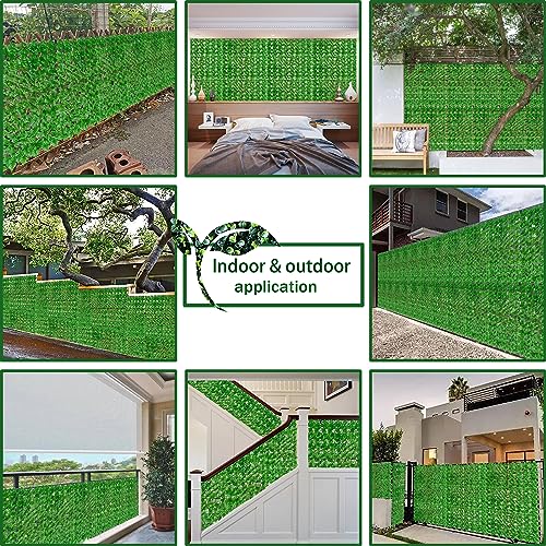 40X120 in UV-Anti Faux Ivy Leaf Fence Panels S50239