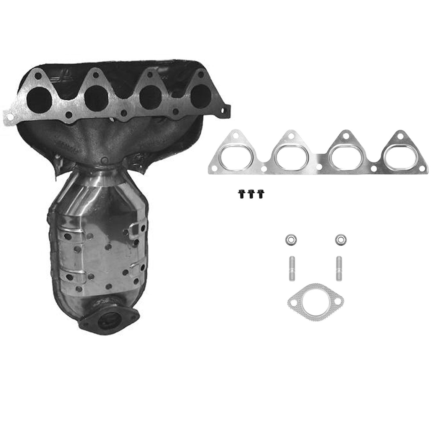 Catalytic Converter with Exhaust Manifold G4748