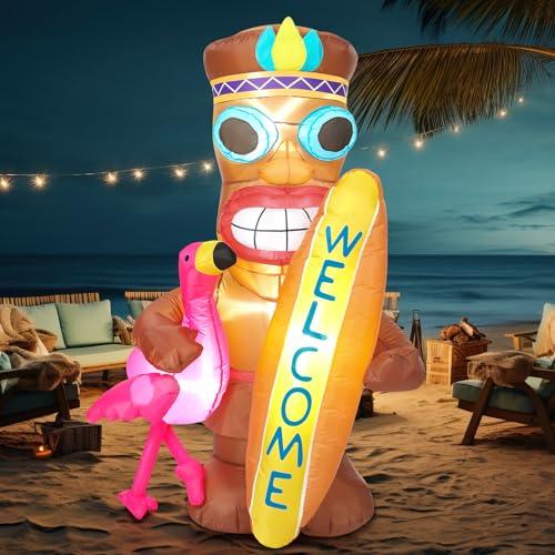 6ft Inflatable Dinosaur with LED N7243