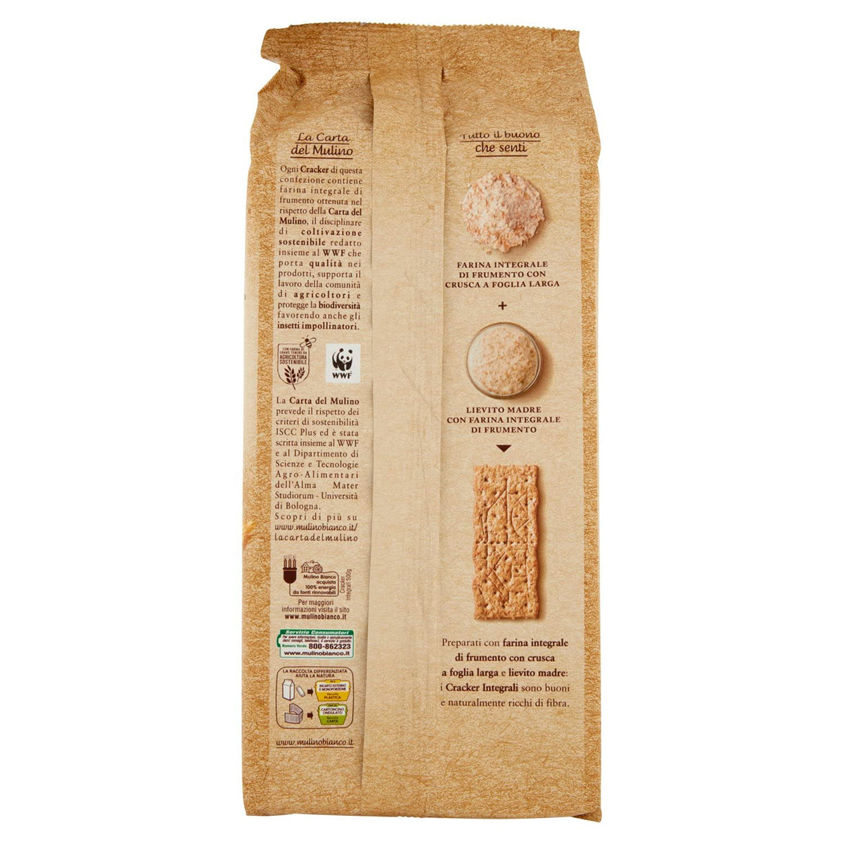 Whole Wheat Italian Crackers 17.63 oz L4786