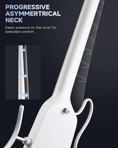 Metallic White Electric Guitar Kit W985