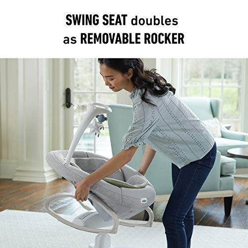 Versatile Baby Swing & Portable Rocker T6339