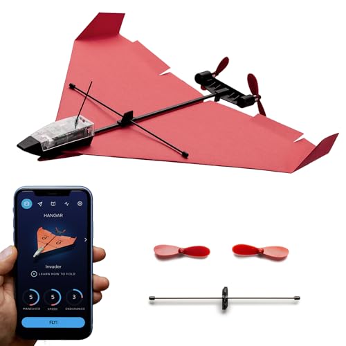 Smartphone Controlled Paper Airplane Kit F817