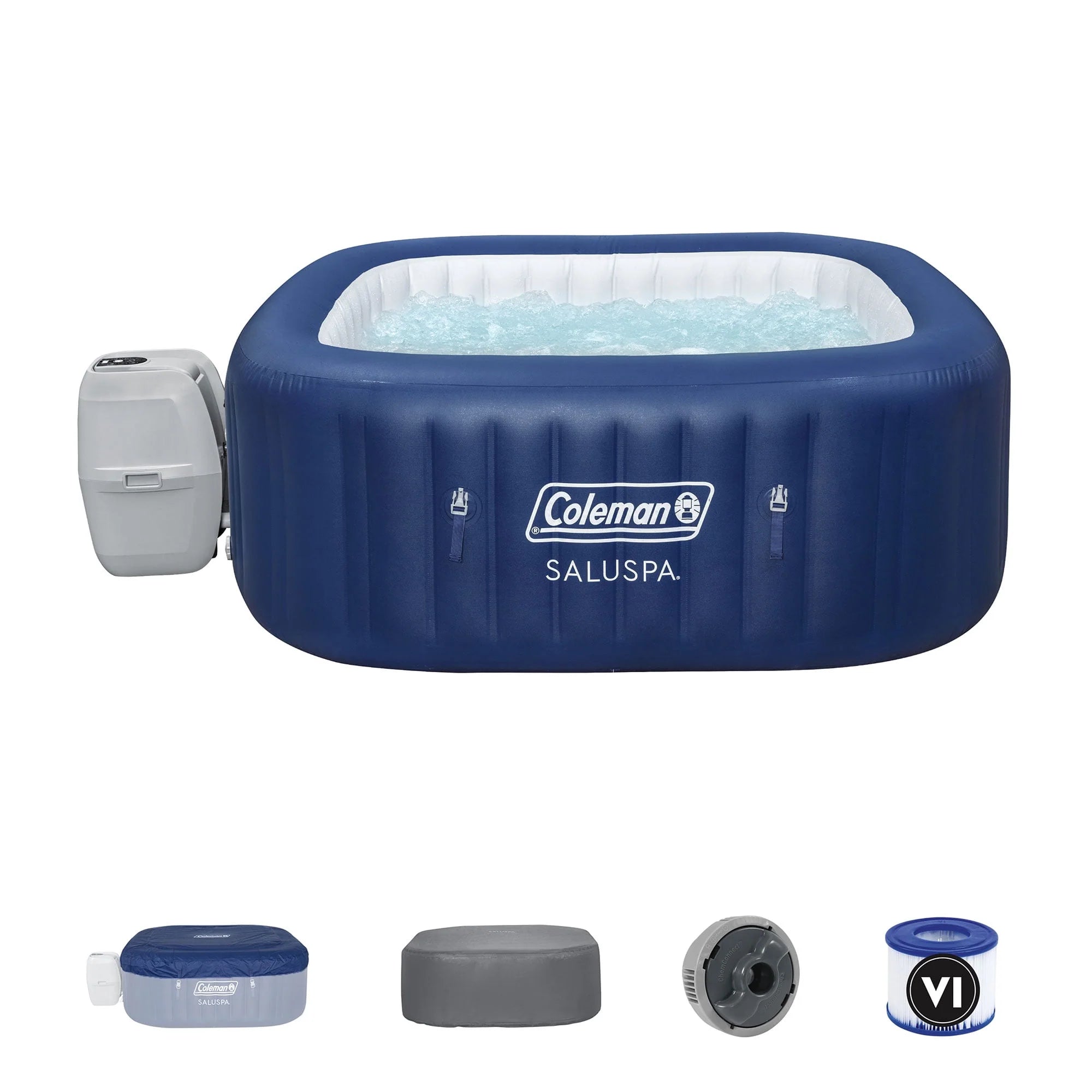 Inflatable Hot Tub with 140 Soothing Jets L186
