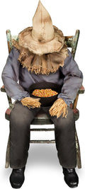 Sitting Scarecrow Animatronic 4.5 Feet F91091