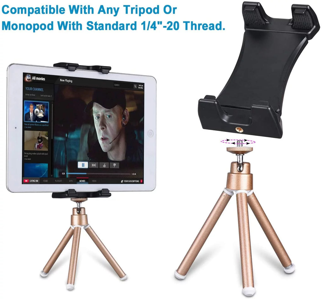 Tablet Holder Mount for Bike Treadmill Exercise Bicycle Y33435
