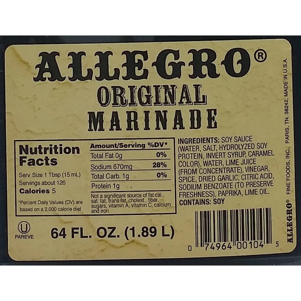 64 Ounce Marinade N252