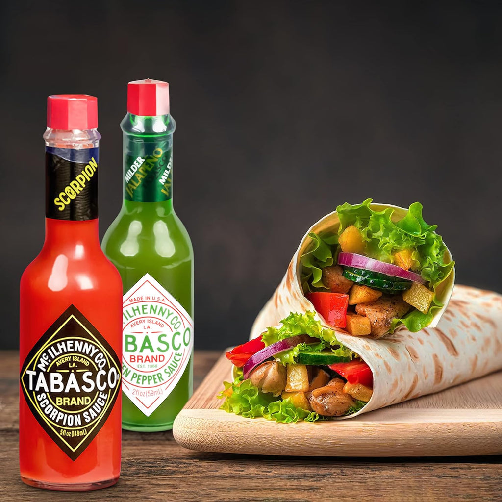 Tabasco Hot Sauce Scorpion Variety Pack 2 oz Bottles F69478