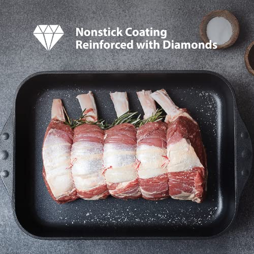 11" 5.3 Qt Nonstick Diamond Coated Aluminum Braiser with Lid V280