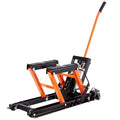 1500 LBS Hydraulic Scissor Motorcycle Jack Stand with 4 Wheels Q291593