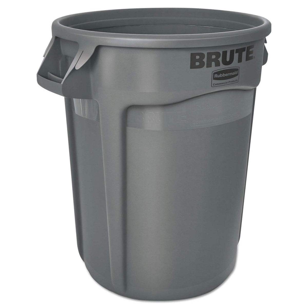 32 gallon Gray Commercial-Grade Trash Can R288