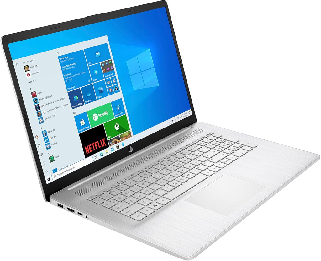 17.3" HD Touchscreen Laptop, AMD Ryzen 5 5500U, 16GB RAM, 128GB PCIe SSD + 1TB HDD, AMD Radeon, Win 10 H F6911