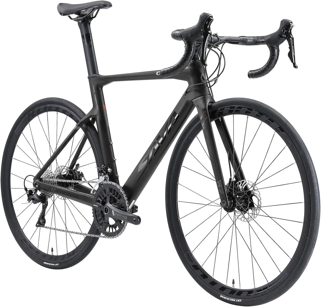 Carbon Road Bike with Carbon Fiber Frame 700C Racing Bicycle Y12778