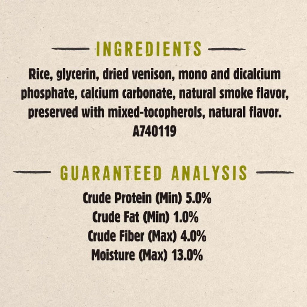 Chew Stick with Wild Venison (16 Chews) P56754