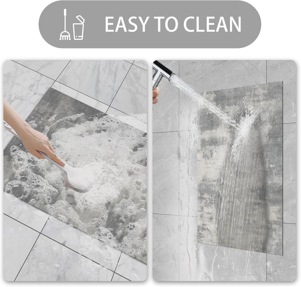 47'' x 31'' Absorbent Non-Slip Low Profile Rubber Floor Mat R864
