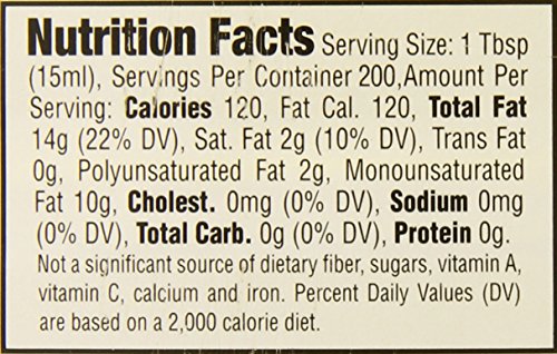 Extra Virgin Olive Oil, 101.4 Fl Oz W3303